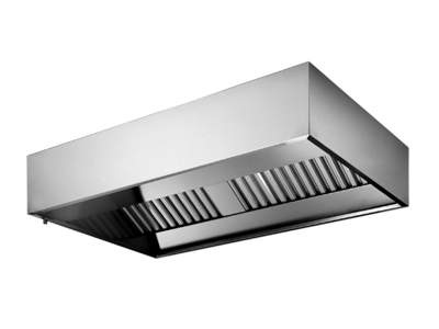 Extractor hood EPF 2800x1600 wall filter front