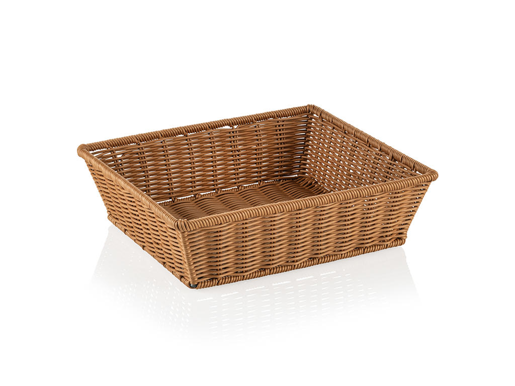 Basket Beige 2/3GN 35.5x32.5x10 cm Weaver