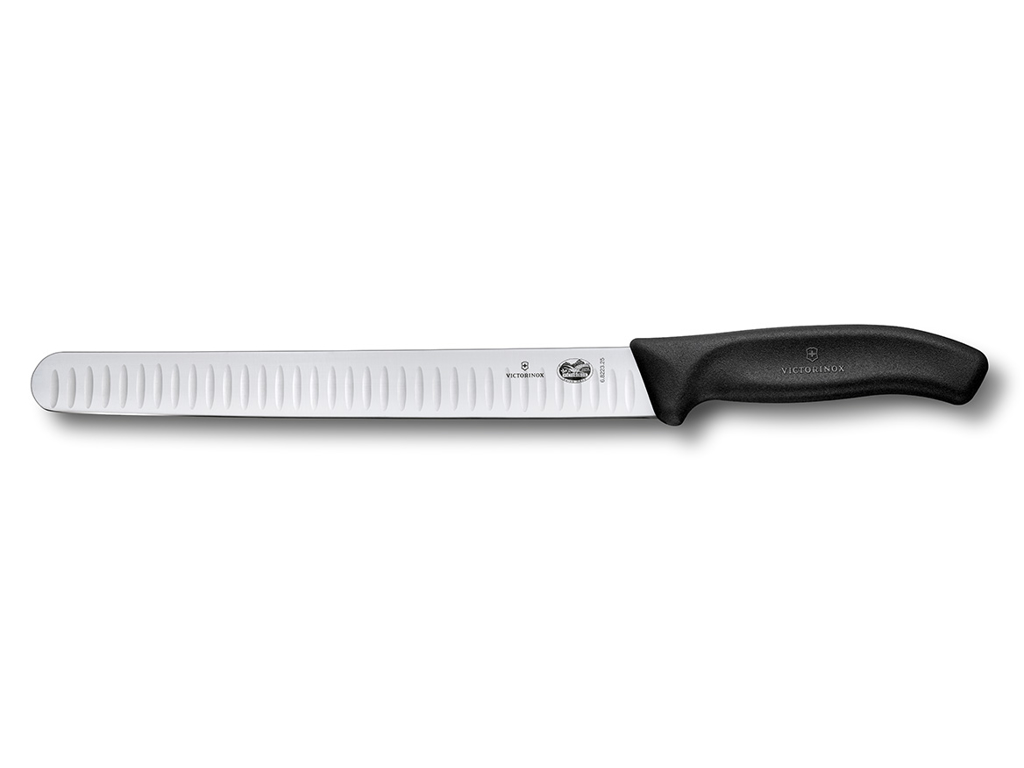 Ham knife, 25 cm Victorinox Fibrox, with air cut