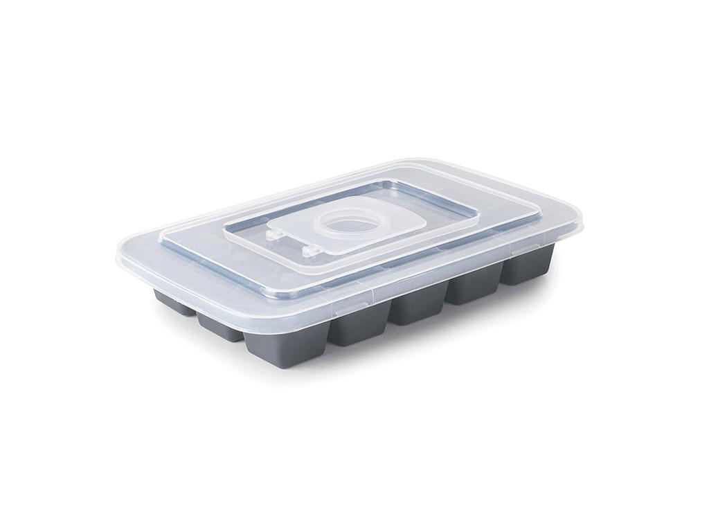 Ice cube tray with lid 15 pcs 20x11.5x3.5c