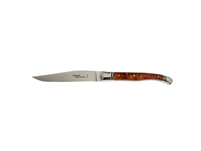Steak knife, Laguiole Avantage, Handle of juniper wood
