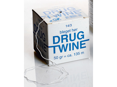 Roll sausage twine of linen, 135 m, 50 g