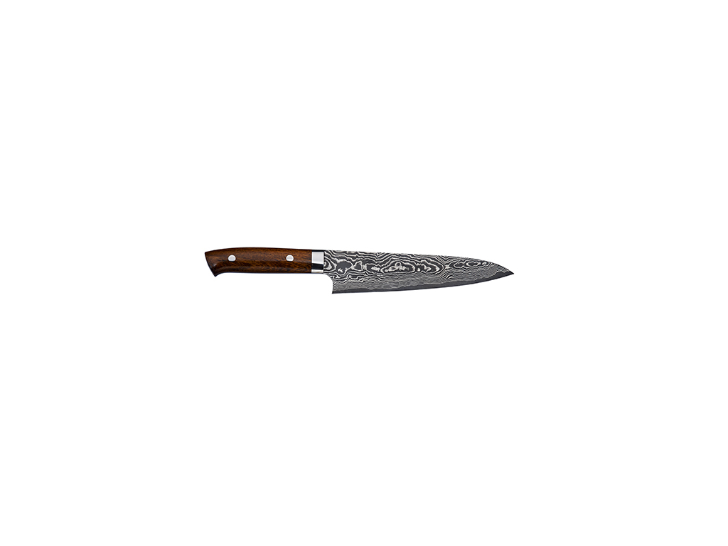 Chef's knife, 18 cm, Takefu, VG-10, 61 layers, Ironwood handle