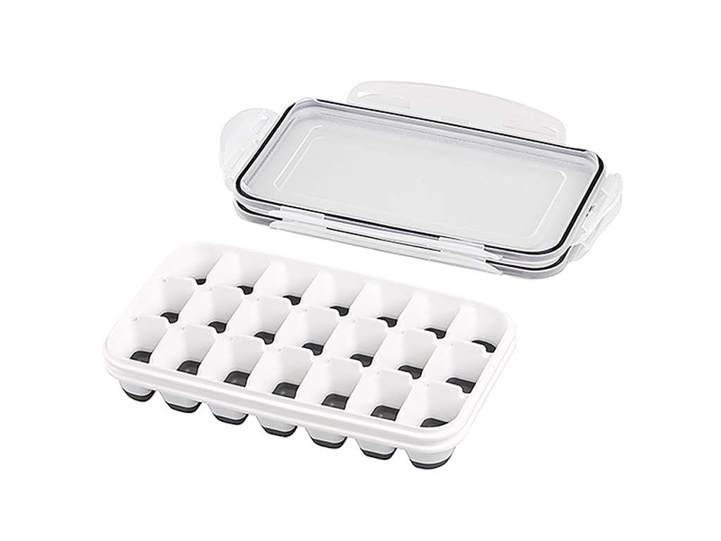 Ice cube tray with lid 21pcs 2pk