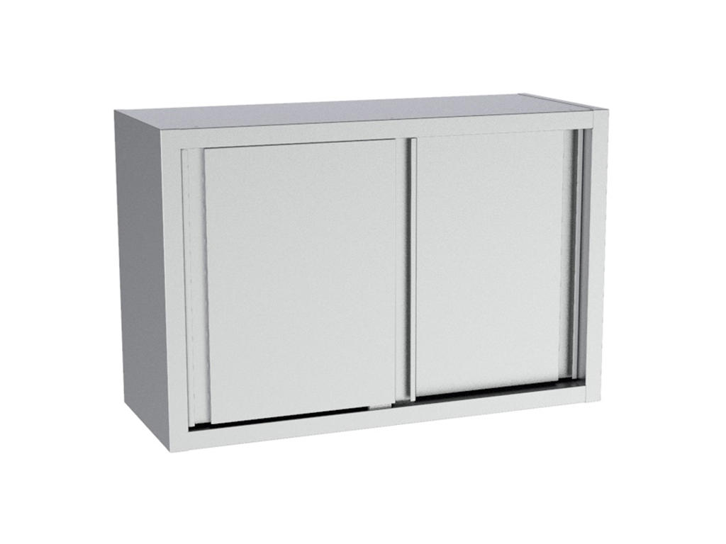 Wall cabinet 140x70x30 cm with sliding doors