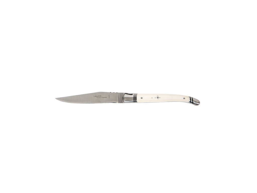 Steak knife, Laguiole Prestige, Handle of bone
