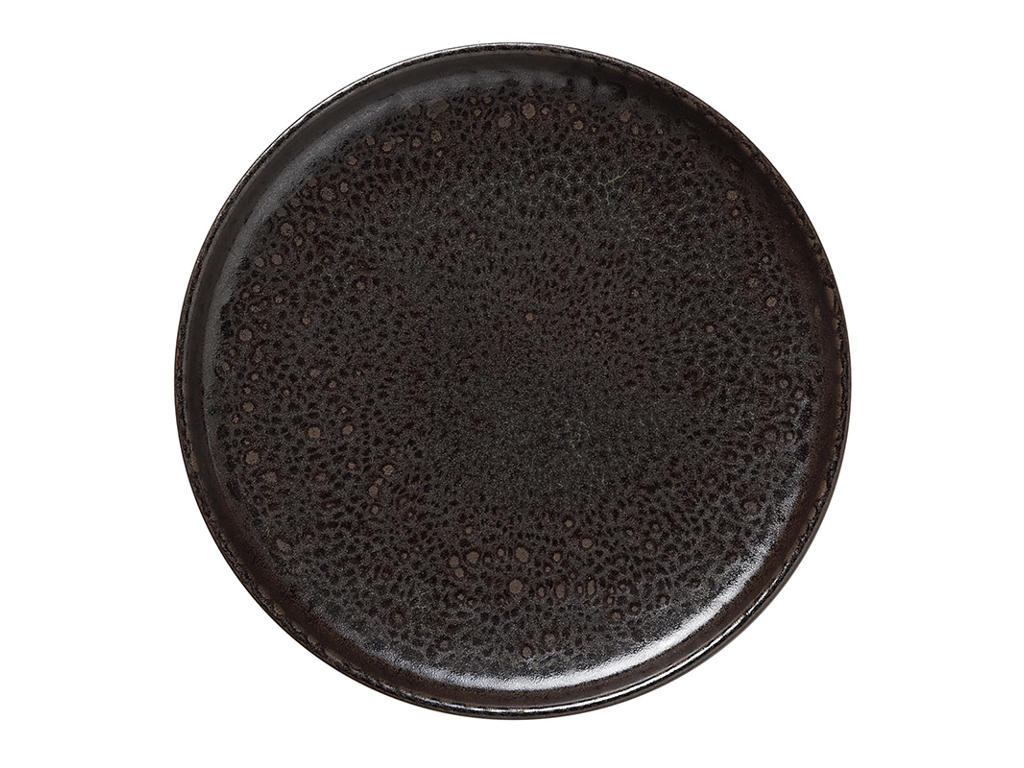 Plate - Stoneware - Brown - Ø22cm - 30mm - Dishwasher Safe - Stackable - -20-250°C