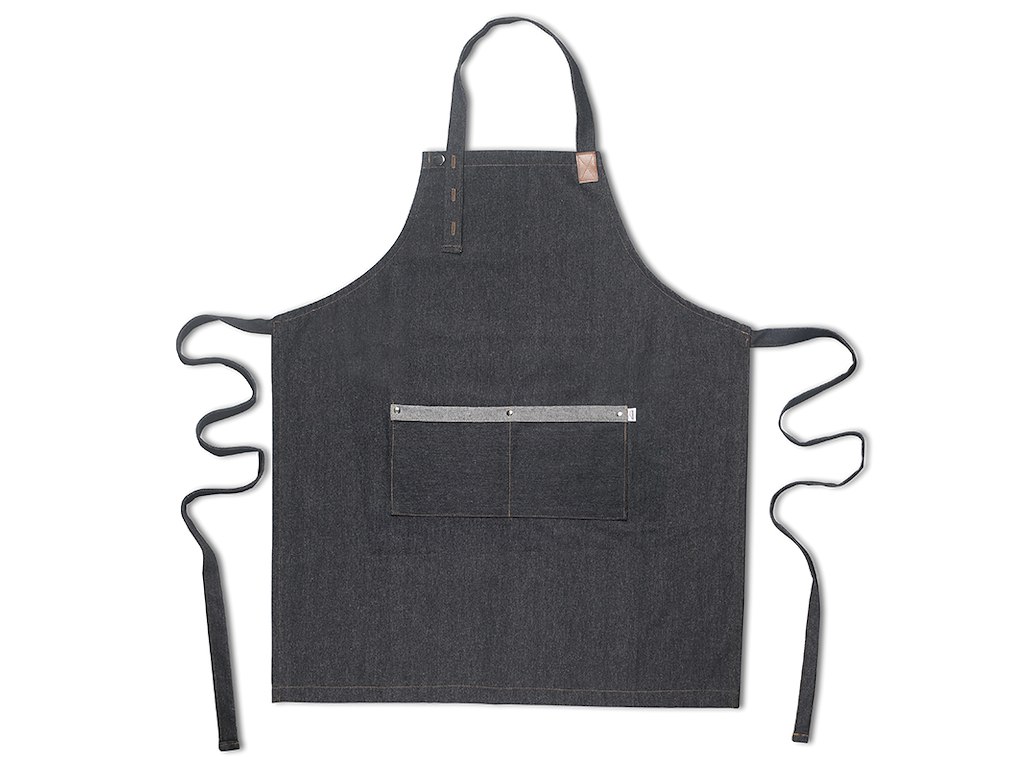 Apron Denim with Pocket 72x88 cm