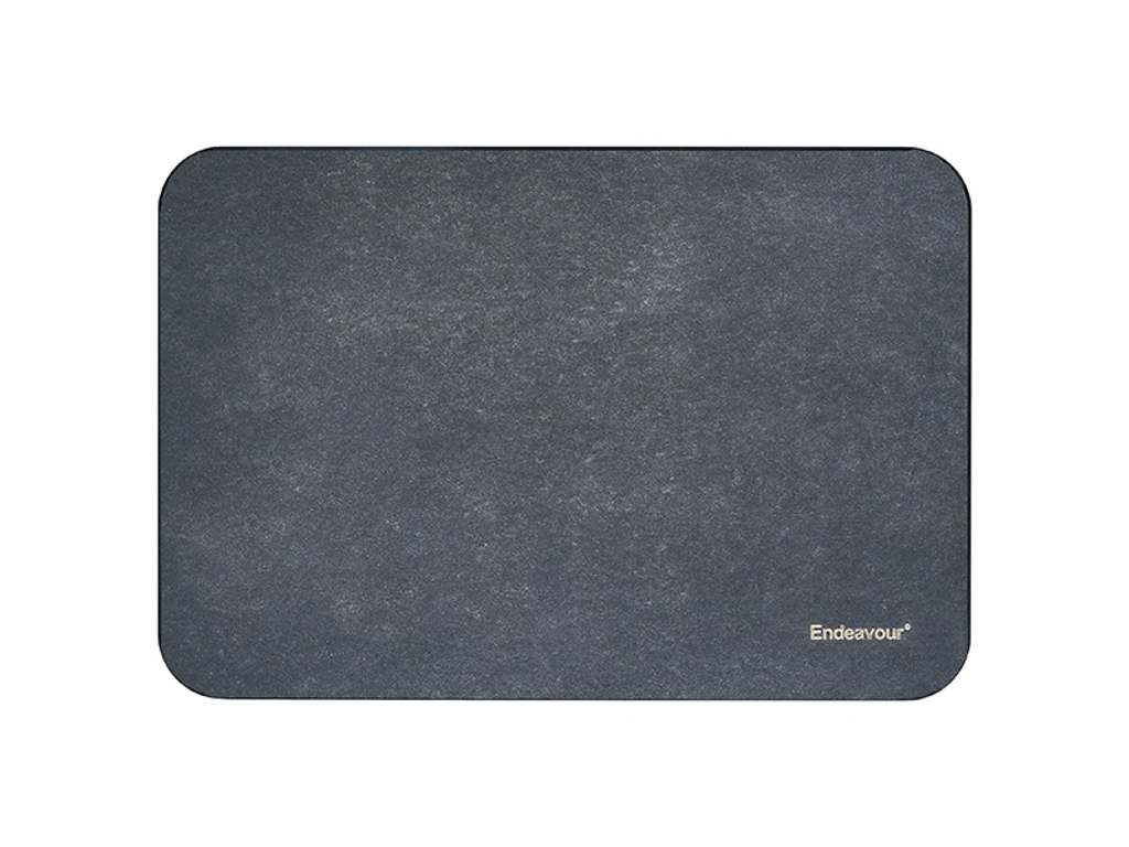 Cutting board, Mini (25x17x0.6 cm), Endeavour, Fibre, Black