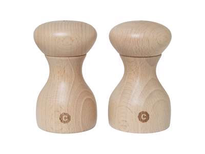 Salt and pepper set 10 cm Lyon Beech