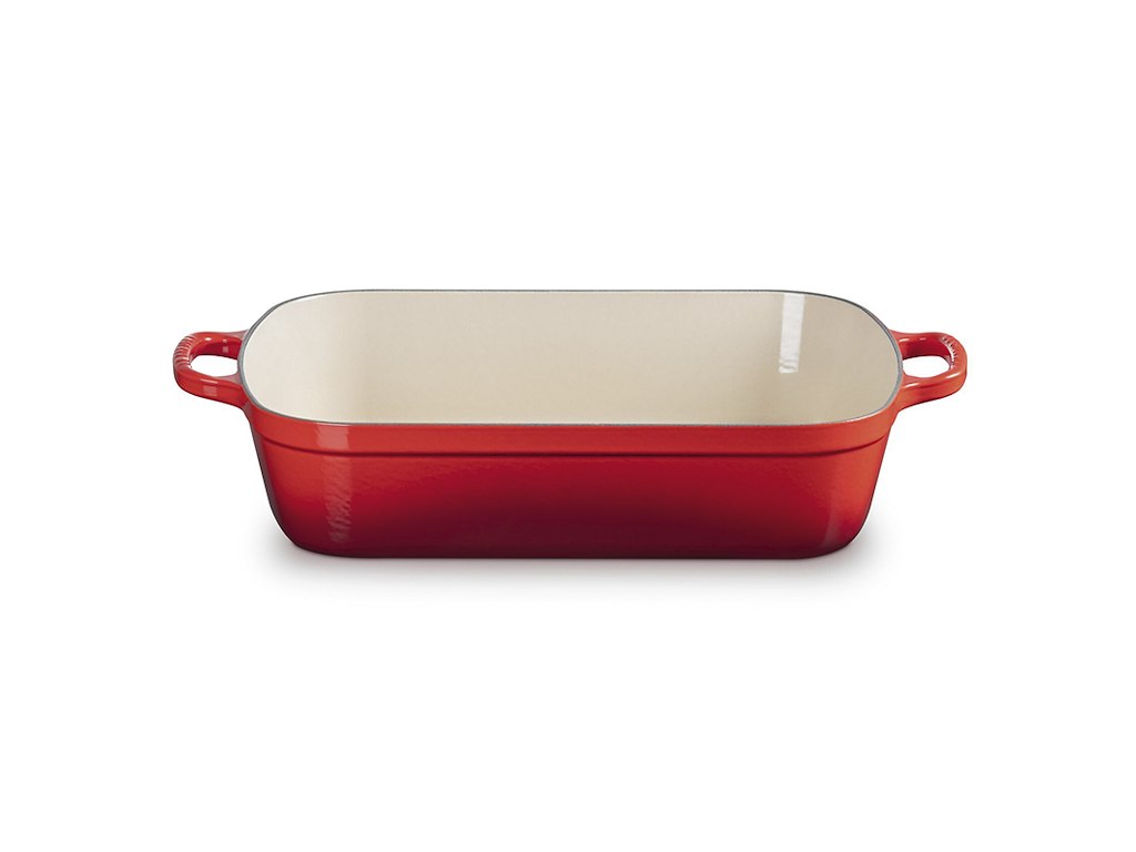 Baking Tray with Ceramic Pink 37x29cm