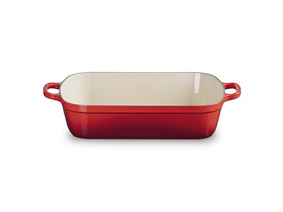 Baking Tray with Ceramic Pink 37x29cm