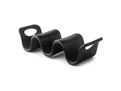 Holder for Tacos 2-3 pcs Black Melamine