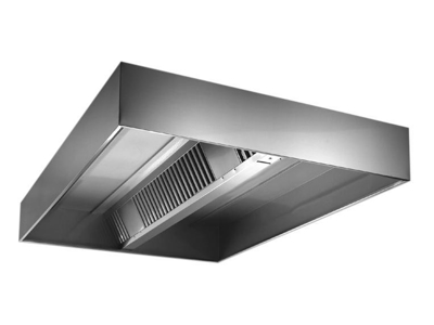 Extractor hood EC 2800x1800 mm free-hanging