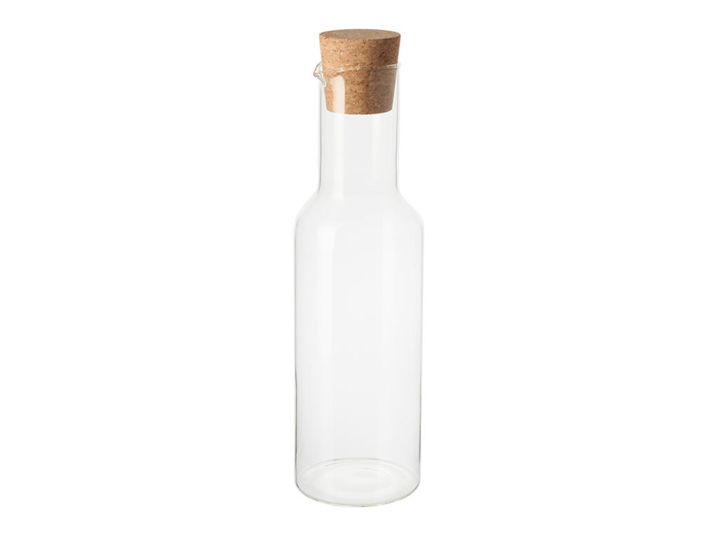 Carafe Cork Stopper 1.2 L cm Glass Inspired By
