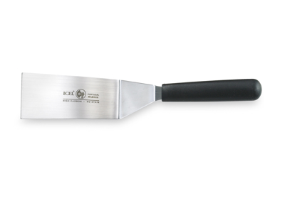 Offset Palette Knife with Stainless Steel Black 10cm