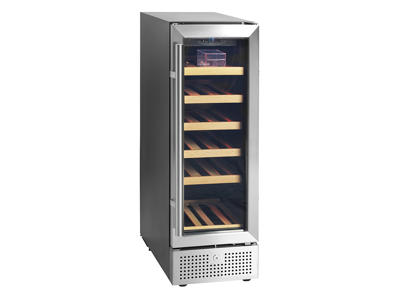 Wine cooler 19 bottles 1 zone 6 shelves