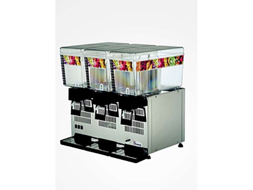 Juice dispenser 3 chambers Santos 34-3