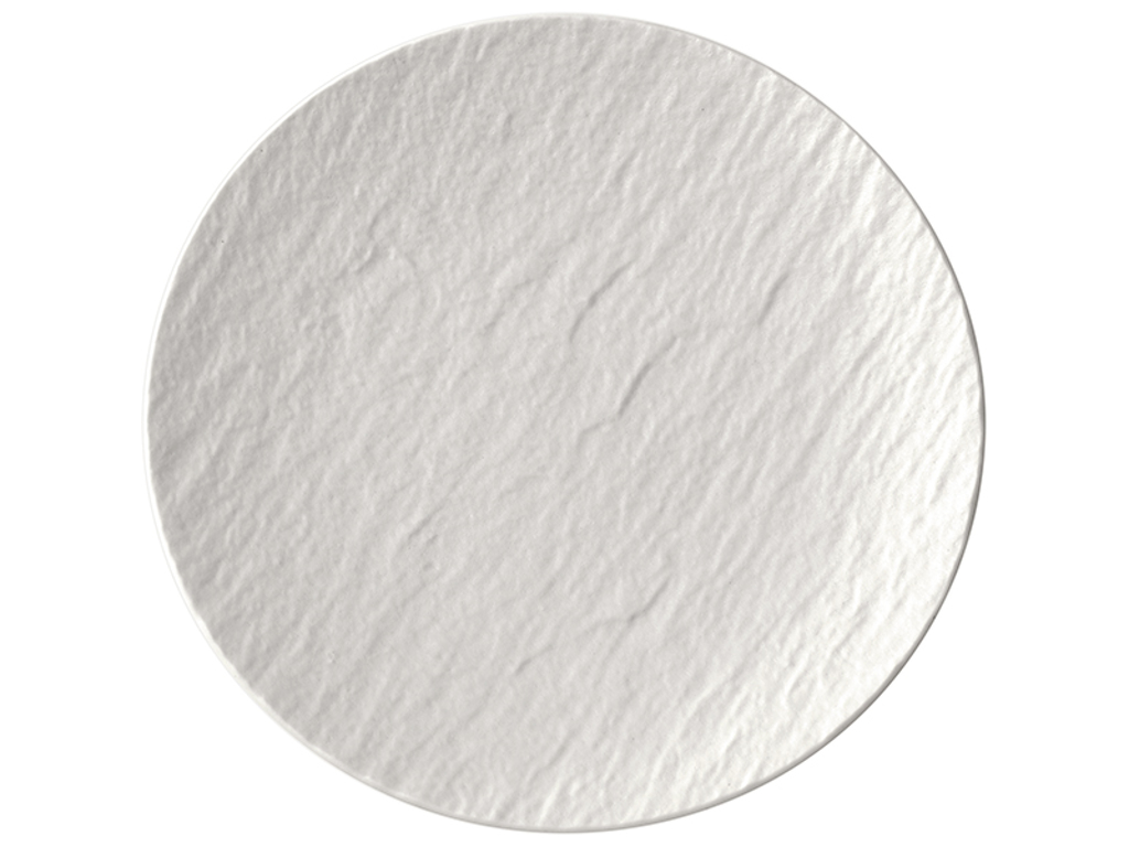 The Rock plate white Ø29 cm