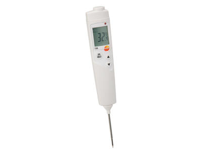 Digital thermometer Testo 106 insert without battery