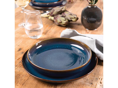 Crafted Plate Ø26 cm Denim