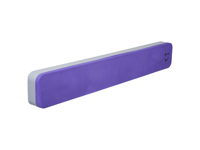 Knife magnet Soft touch 300 mm Purple