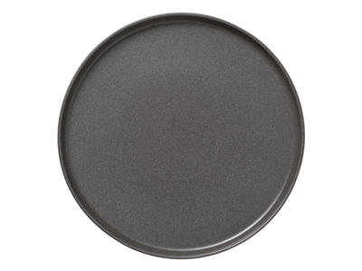 Plate - Stoneware - Gray - Ø 13in - 1.2in