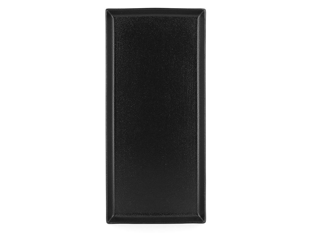 Plate Rectangle 32.5x15 cm Cast Iron style Equinoxe