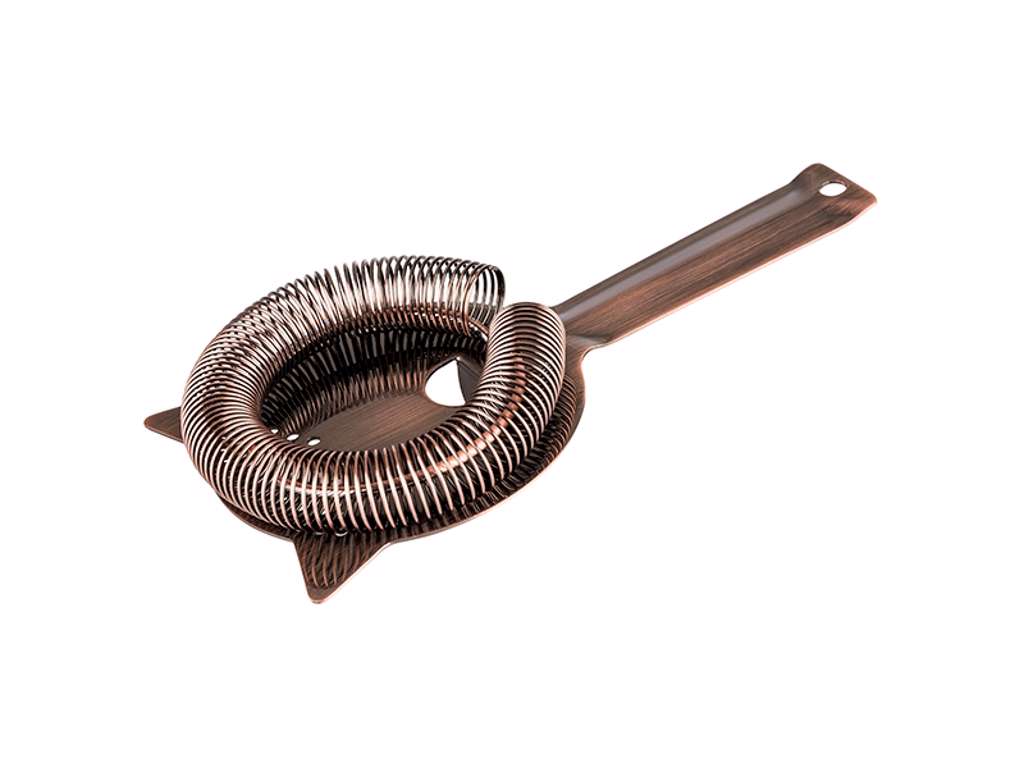 Cocktail mat copper Ø9 cm