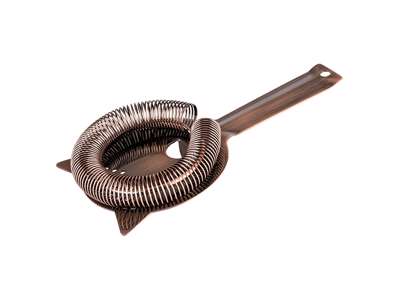 Cocktail mat copper Ø9 cm