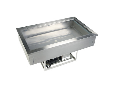 Cooling well 102 ltr 3xGN1/1 2-8C built-in