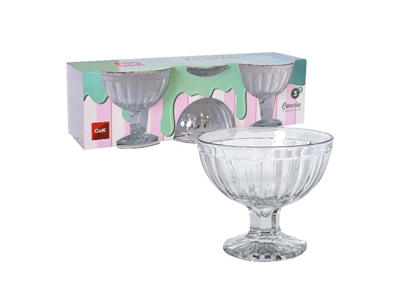 Portion glass 18 cl 3-pack Cancun