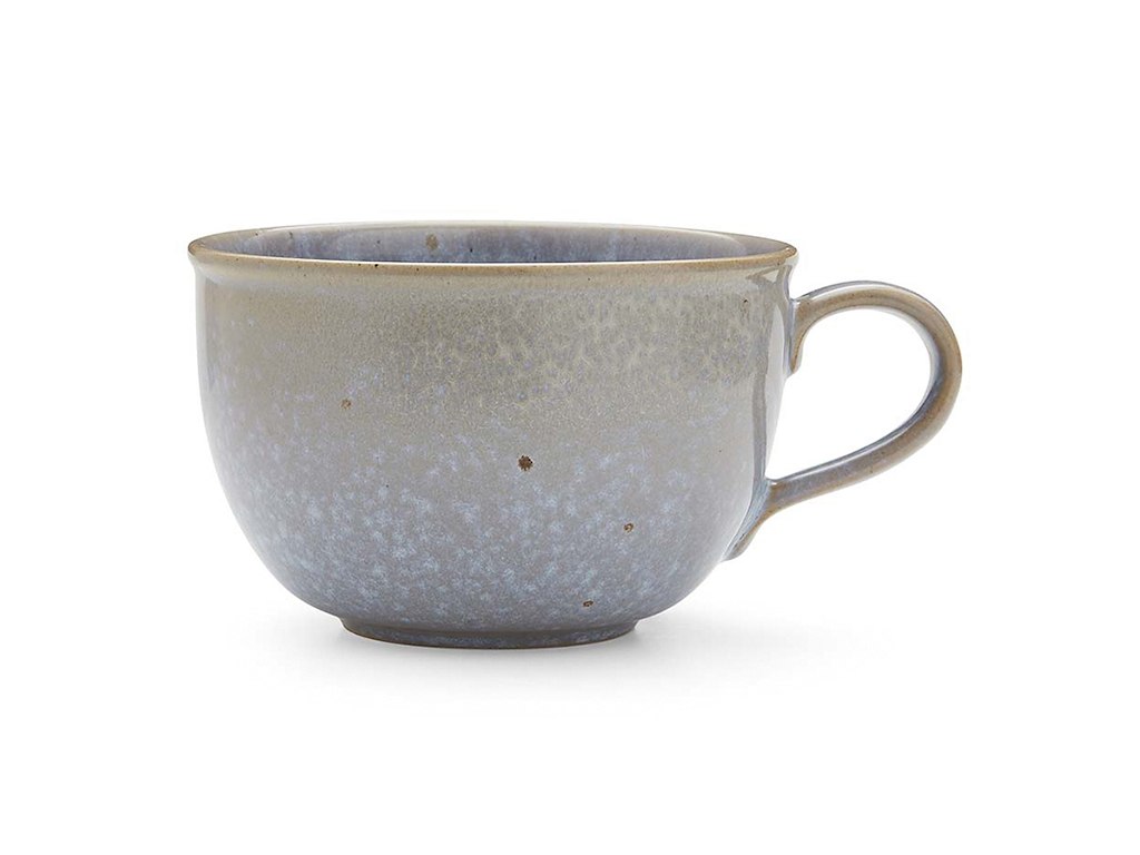 Kop med hank 600ml Minerals Lyseblå