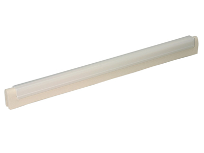 Spare rubber white 50 cm in cassette