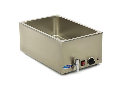 Maxima Bain Marie with tap 1/1GN 1200 W