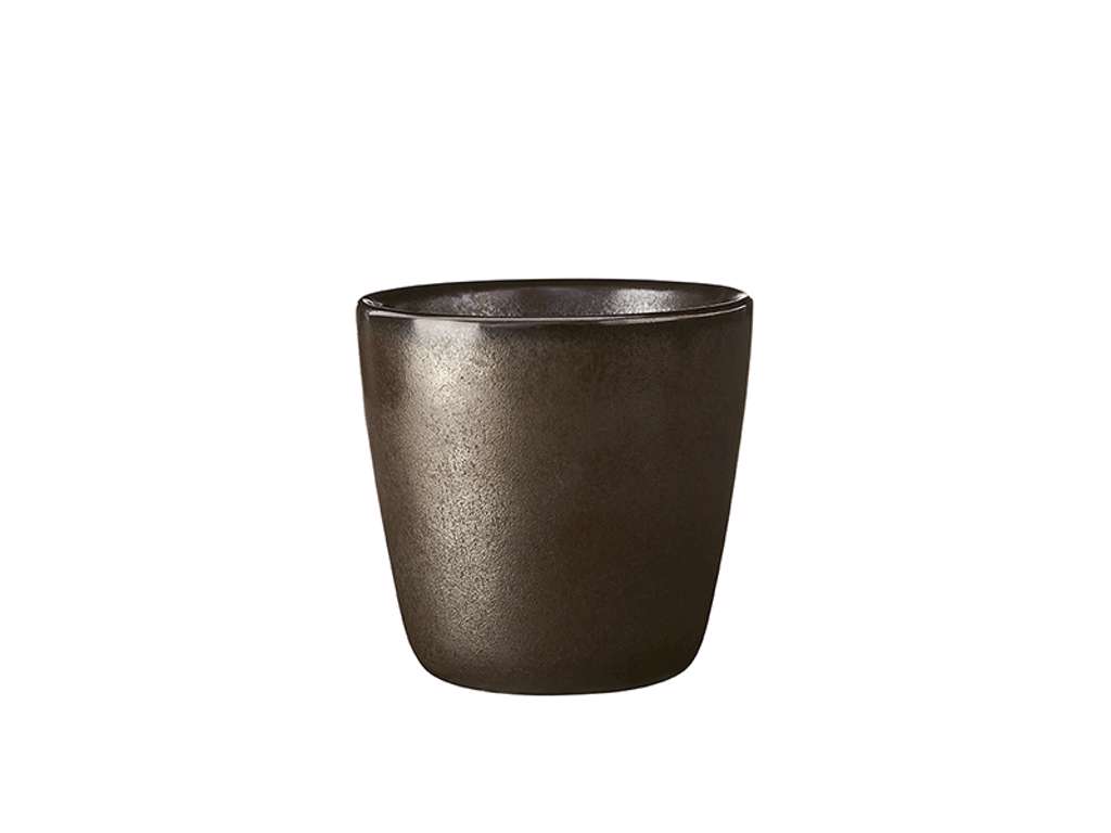RAW Mug without handle 30 cl Metallic brown