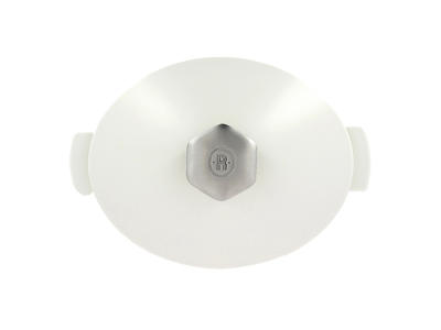 Lid for pot Oval 32.5x26.5 cm Satin White Revolution 2
