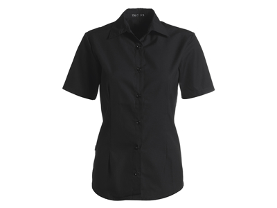 Shirt Lady short sleeve Black M