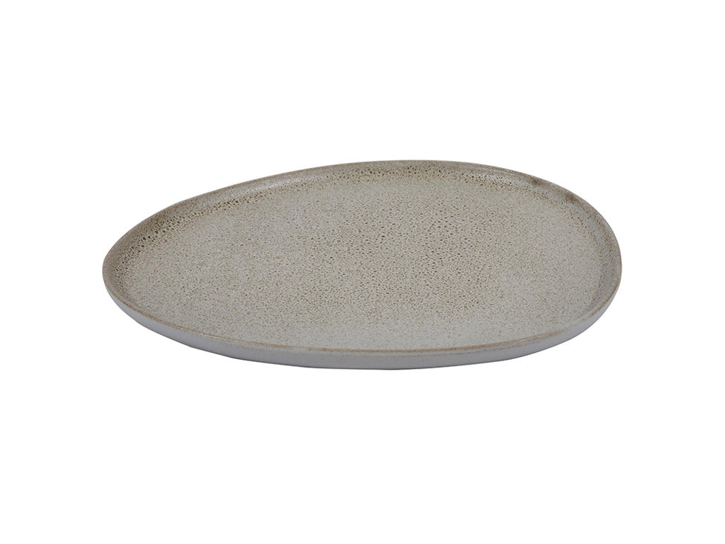 RAW Plate Organic 29x25 cm Beige