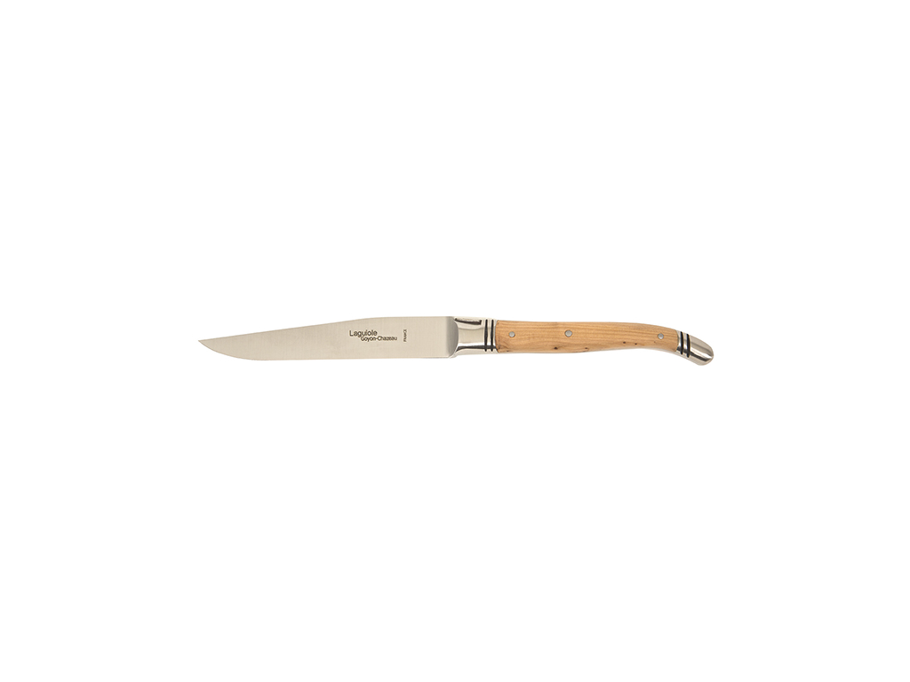 Steak knife, Laguiole Avantage, Handle of thuja wood