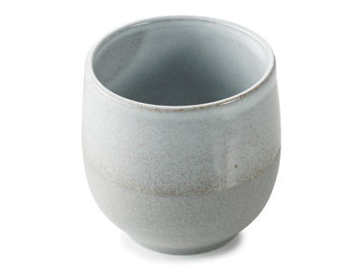 No.W Espresso Cup w/o Handle 8 cl White/Gray