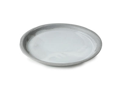 No.W Dessert Plate Ø 21.5 cm White/Gray