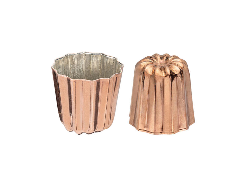 Cannelé mold copper Ø 45