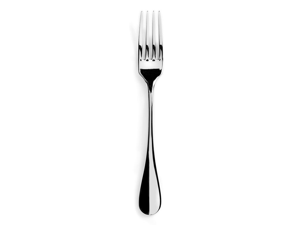 Cake fork Shiny 15 cm Stainless steel Beaune