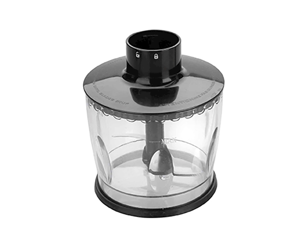 Bowl with lid + knife for Hand Blender Lacor