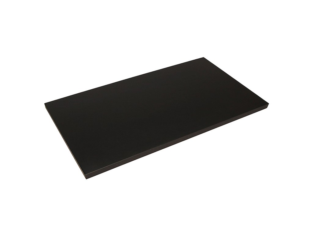 Cutting Board - Polyd - Black - 75x40x2cm