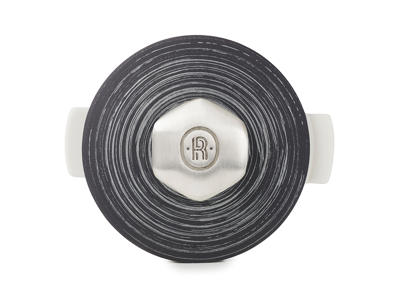 Lid for pot Ø22 cm Unglazed Black/Silver Revolution 2