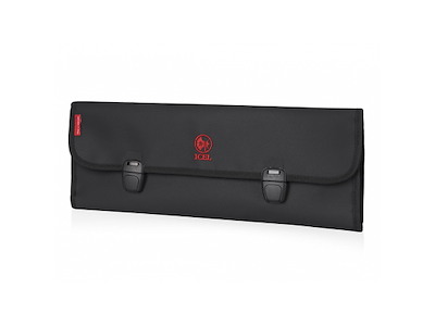 Folder without content, 6 pockets, Icel, Black