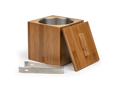Ice bucket with tongs Bamboo 1.8 L BAROLO