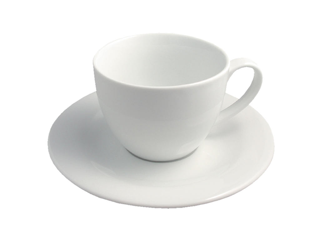 Cup 35 cl 19.5x9.5 with saucer Alaska